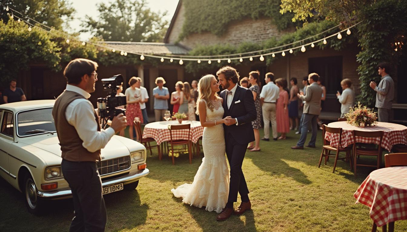découvrez comment christophe honoré recrée l'ambiance d'un mariage des années 70 à rennes dans son nouveau film 'un tournage familial', une immersion authentique et nostalgique.